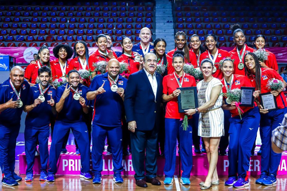 Foto de la Selección de Voleibol Femenino de República Dominicana